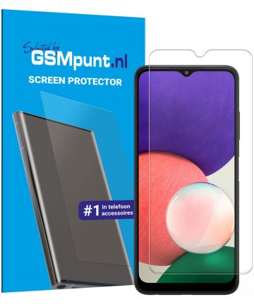 Samsung Galaxy A22 5G Tempered Glass Case Friendly Screenprotector Screen Protectors