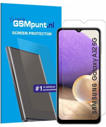 Samsung Galaxy A32 5G Tempered Glass Case Friendly Screenprotector Screen Protectors