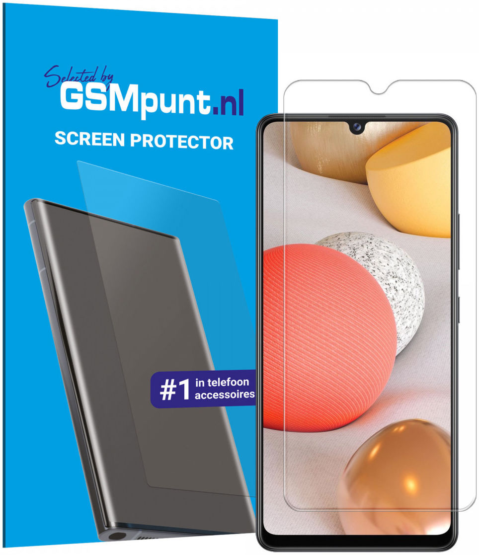 Samsung Galaxy A42 5G Tempered Glass Case Friendly Screenprotector afbeelding 1