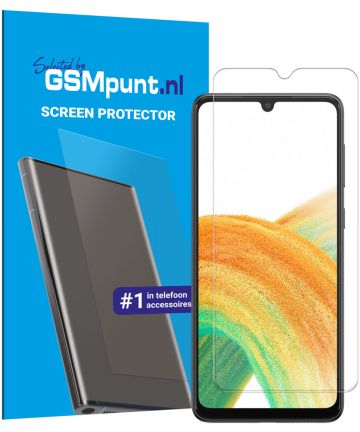 Samsung Galaxy A33 5G Tempered Glass Case Friendly Screenprotector Screen Protectors