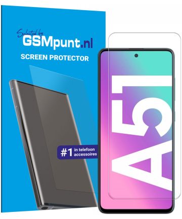 Samsung Galaxy A51 Tempered Glass Case Friendly Screenprotector Screen Protectors