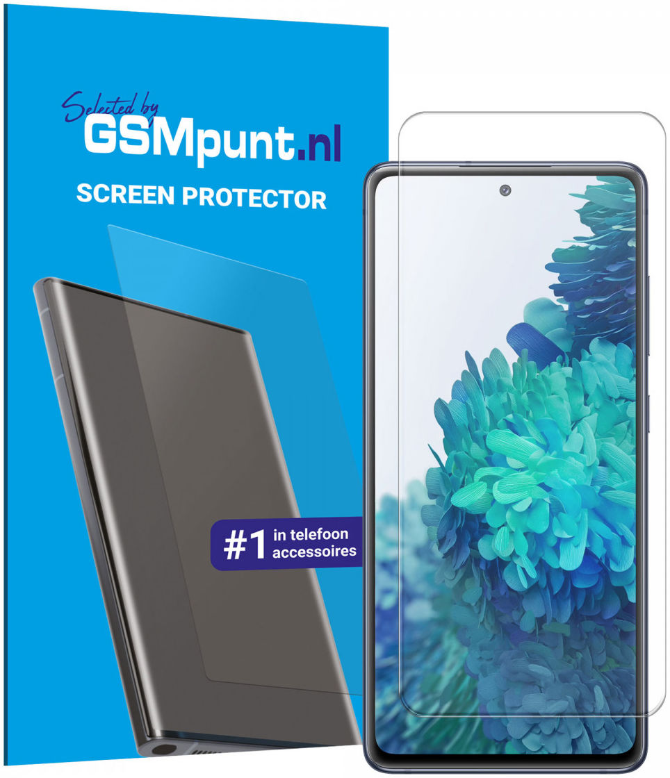 Samsung Galaxy S20 FE Tempered Glass Case Friendly Screenprotector afbeelding 1