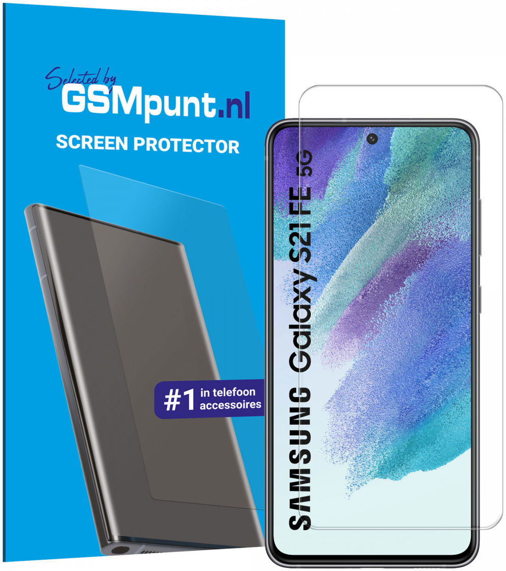 Samsung Galaxy S21 FE Tempered Glass Screenprotector afbeelding 1