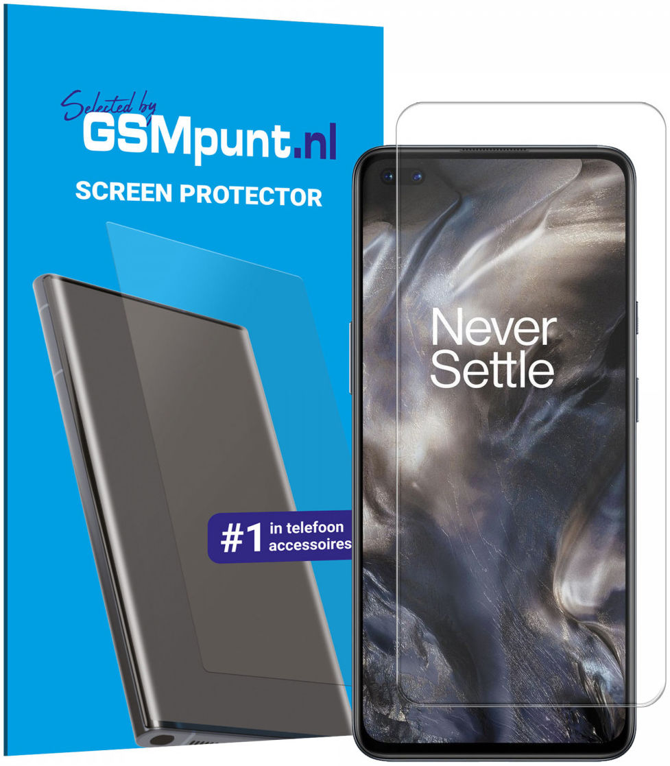 OnePlus Nord Tempered Glass Case Friendly Screenprotector afbeelding 1