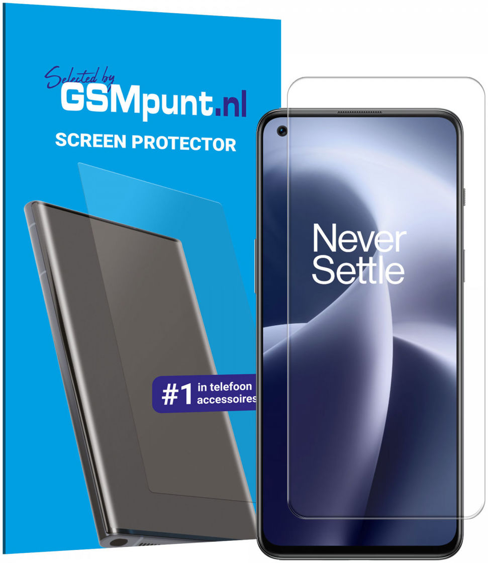 OnePlus Nord CE 2 / 2T Tempered Glass Screenprotector afbeelding 1