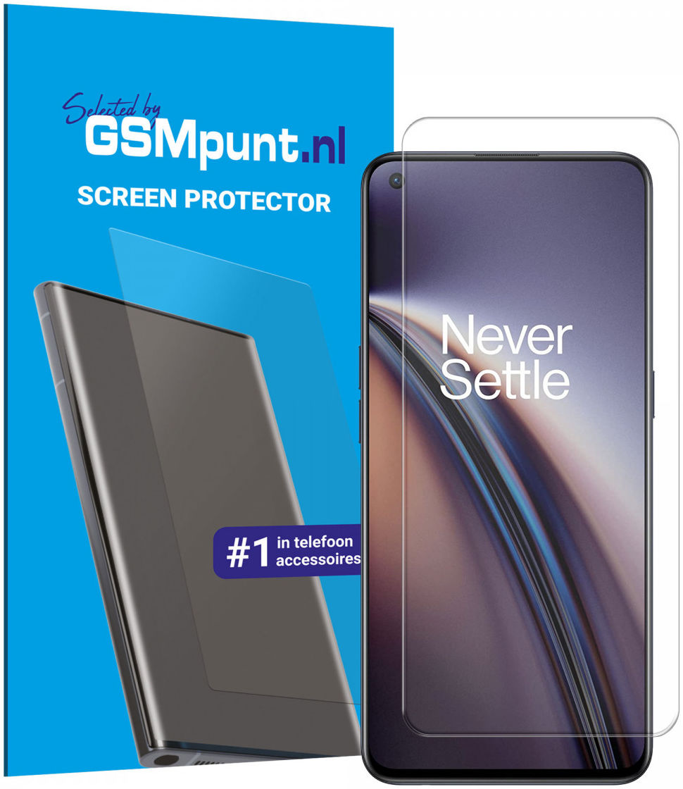 OnePlus Nord CE Tempered Glass Case Friendly Screenprotector afbeelding 1