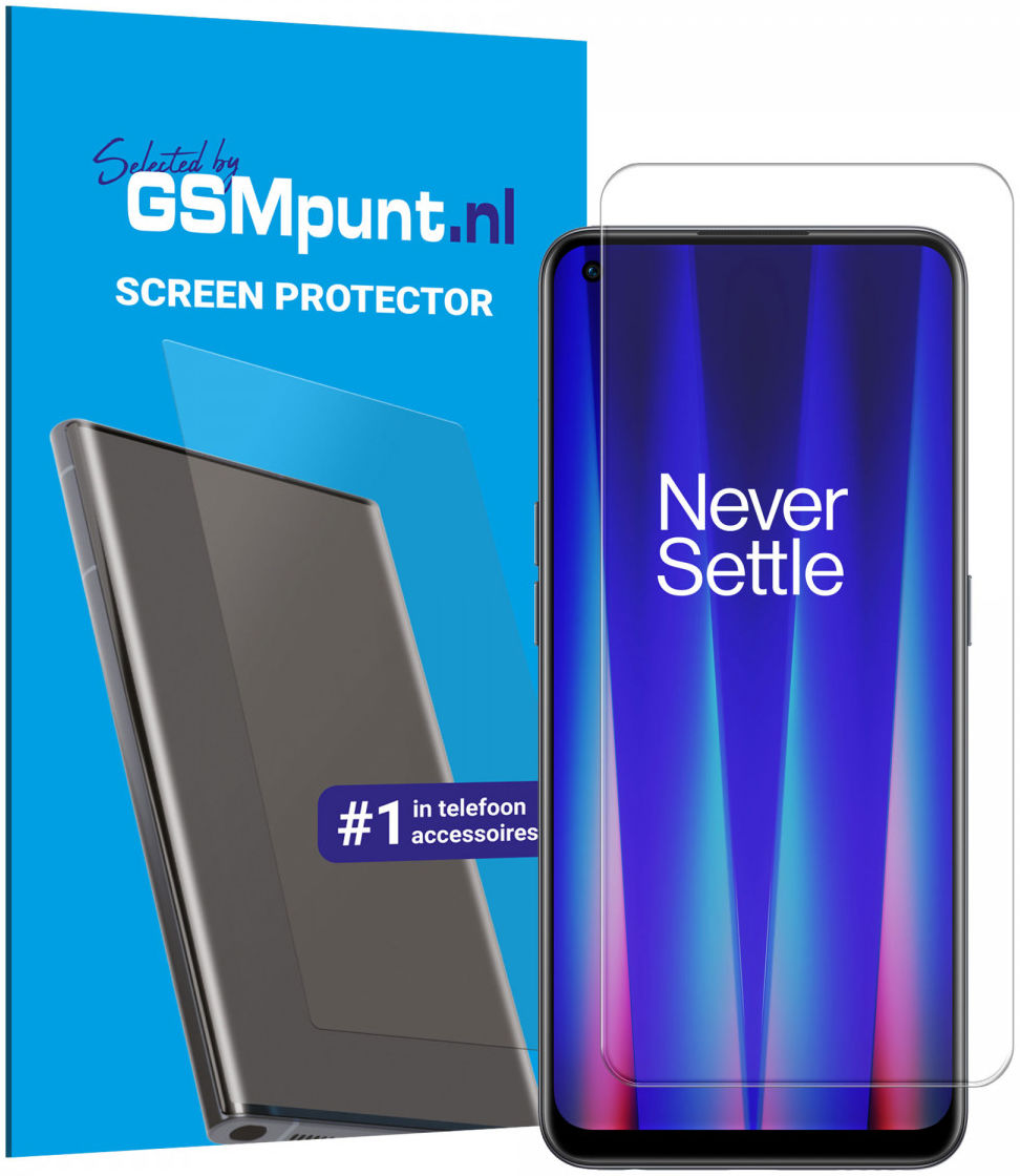 OnePlus Nord CE 2 Tempered Glass Case Friendly Screenprotector afbeelding 1