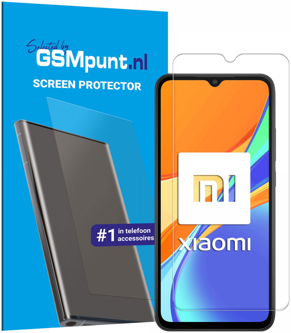 Xiaomi Redmi 9C Tempered Glass Case Friendly Screenprotector afbeelding 1