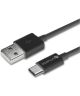 4smarts Universele USB-A naar USB-C Kabel 2 Meter Zwart