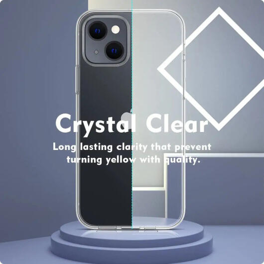 Apple iPhone 14 Plus Hoesje Dun TPU Back Cover Transparant afbeelding 5