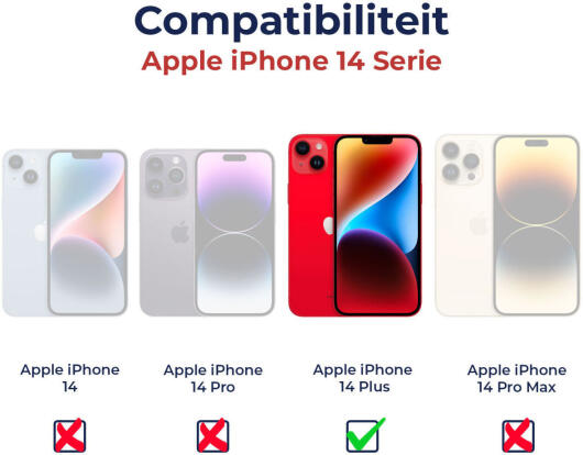 Apple iPhone 14 Plus Hoesje Dun TPU Back Cover Transparant afbeelding 7