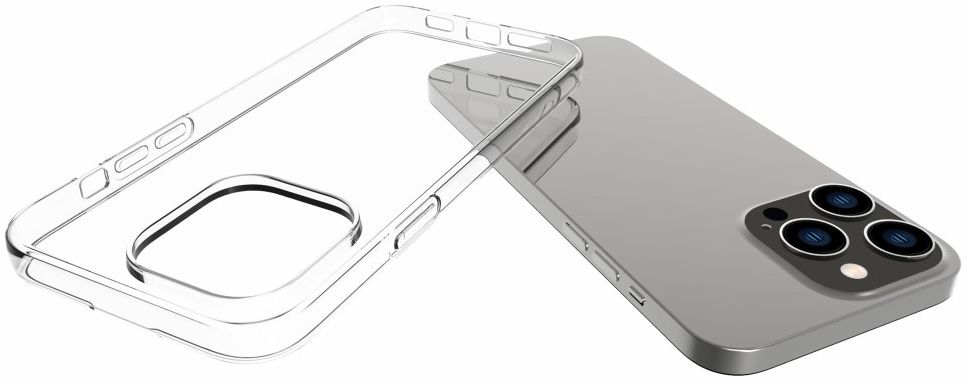 Apple iPhone 14 Pro Max Hoesje Dun TPU Back Cover Transparant afbeelding 9