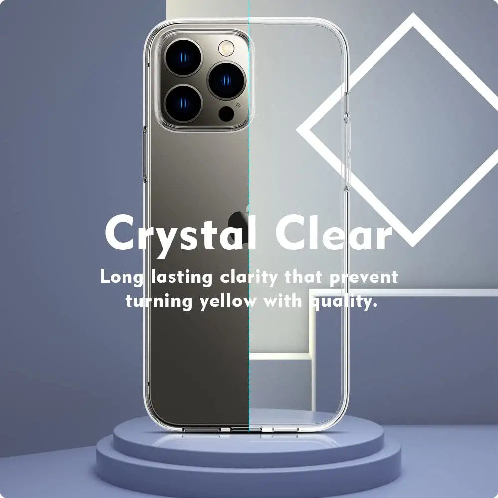 Apple iPhone 14 Pro Max Hoesje Dun TPU Back Cover Transparant afbeelding 6