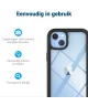 Apple iPhone 14 Hoesje Full Protect 360° Cover Hybride Blauw