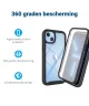 Apple iPhone 14 Plus Hoesje Full Protect 360° Cover Hybride Zwart
