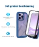 Apple iPhone 14 Pro Max Hoesje Full Protect 360° Cover Hybride Blauw