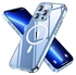 Apple iPhone 14 Pro Hoesje voor MagSafe Dun TPU Back Cover Transparant afbeelding 1