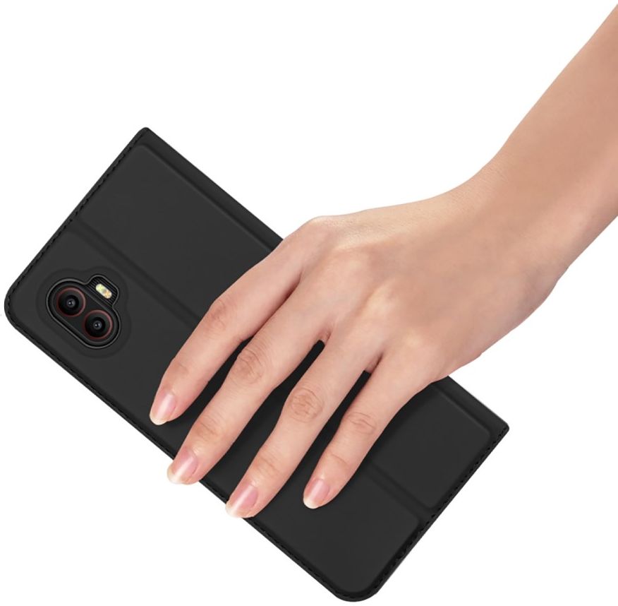 Dux Ducis Skin Pro Samsung Galaxy Xcover 6 Pro Hoesje Wallet Zwart afbeelding 8