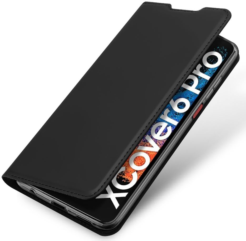 Dux Ducis Skin Pro Samsung Galaxy Xcover 6 Pro Hoesje Wallet Zwart afbeelding 1