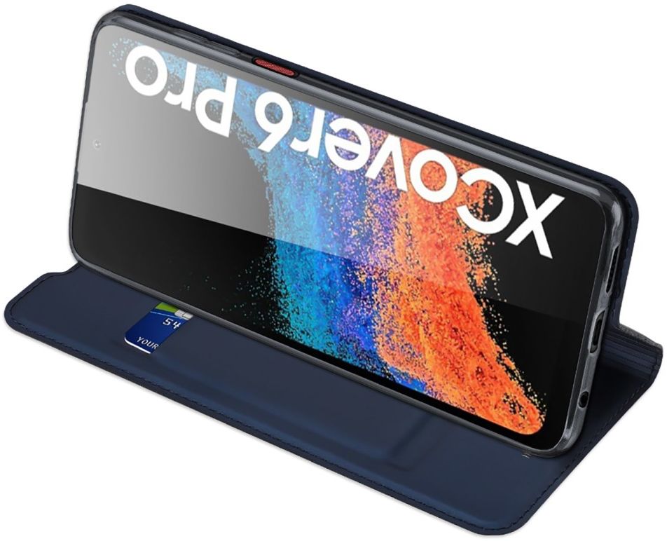 Dux Ducis Skin Pro Samsung Galaxy Xcover 6 Pro Hoesje Wallet Blauw afbeelding 6