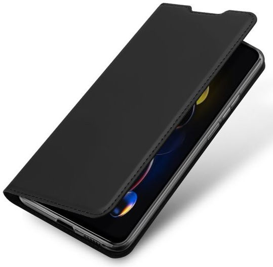 Dux Ducis Skin Pro Series Xiaomi Poco X4 GT Hoesje Portemonnee Zwart afbeelding 1