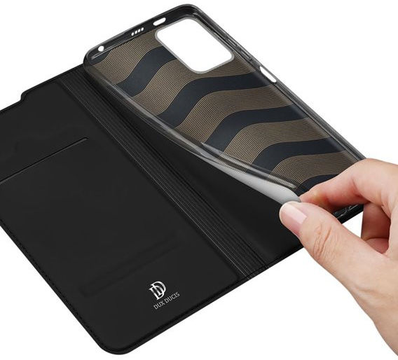 Dux Ducis Skin Pro Series Xiaomi Poco X4 GT Hoesje Portemonnee Zwart afbeelding 8
