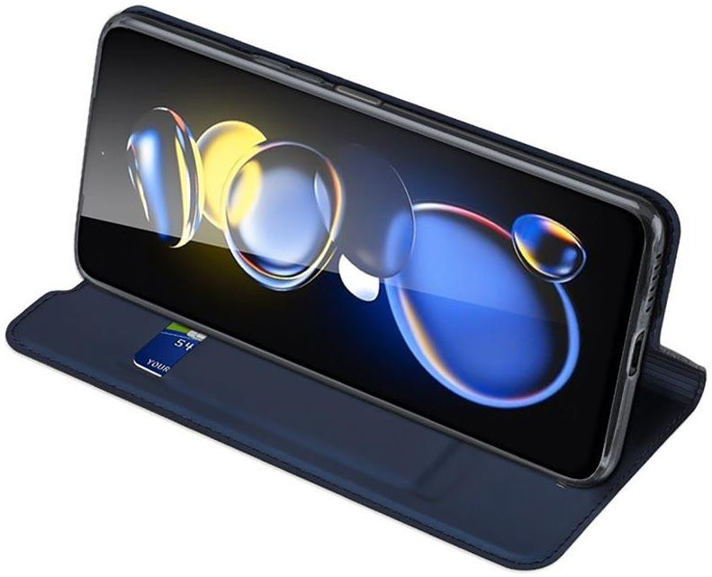 Dux Ducis Skin Pro Series Xiaomi Poco X4 GT Hoesje Portemonnee Blauw afbeelding 6
