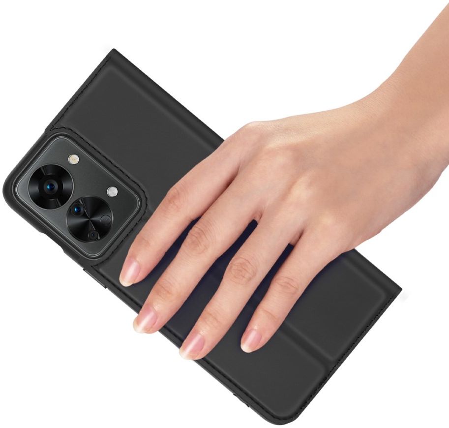 Dux Ducis Skin Pro OnePlus Nord 2T Hoesje Portemonnee Book Case Zwart afbeelding 5