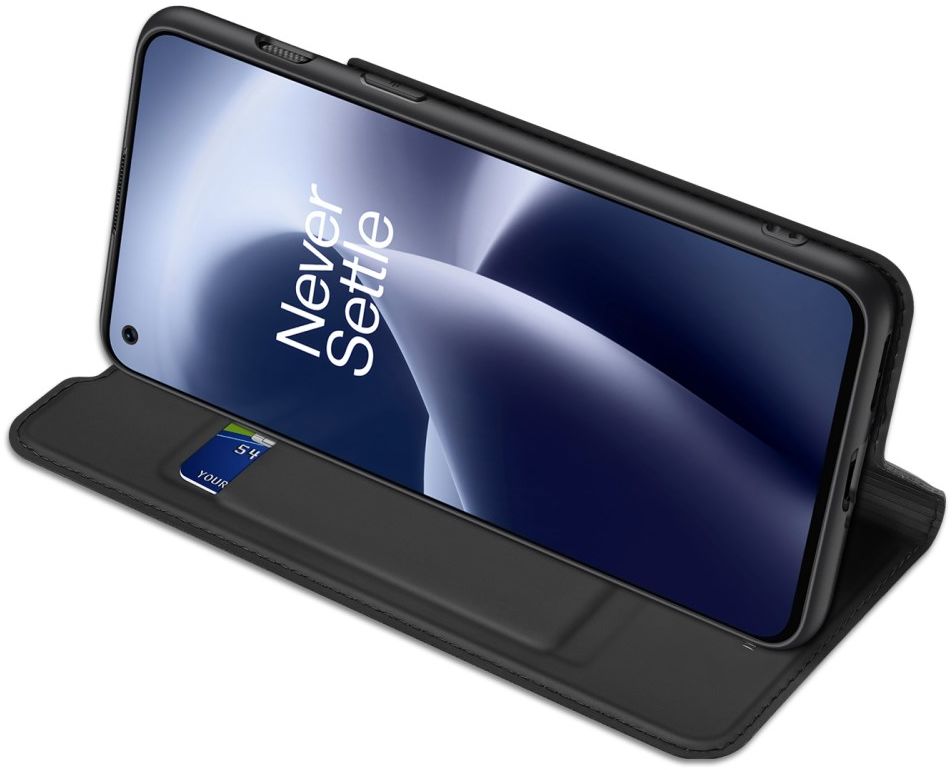 Dux Ducis Skin Pro OnePlus Nord 2T Hoesje Portemonnee Book Case Zwart afbeelding 7