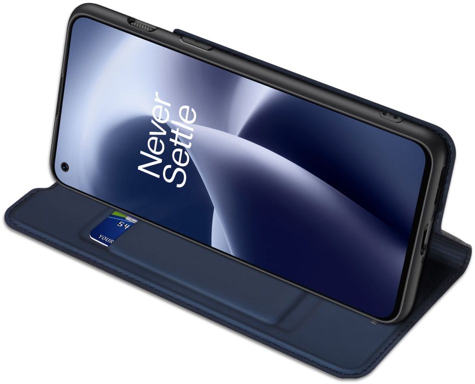 Dux Ducis Skin Pro OnePlus Nord 2T Hoesje Portemonnee Book Case Blauw afbeelding 7