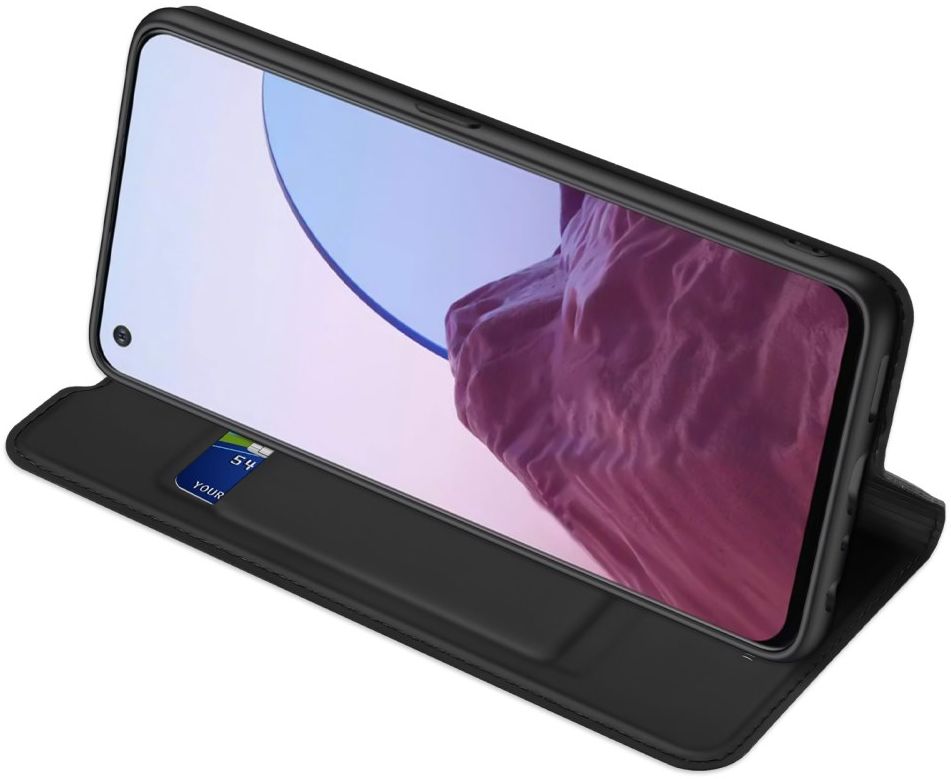 Dux Ducis Skin Pro Oppo Reno 8 Lite Hoesje Portemonnee Book Case Zwart afbeelding 6