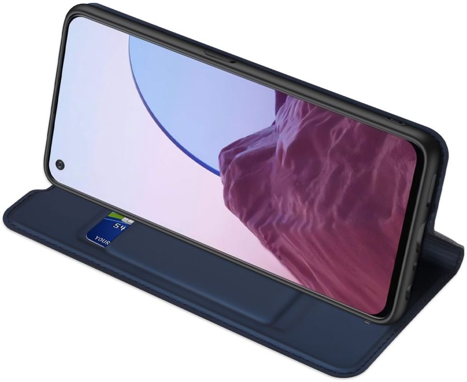 Dux Ducis Skin Pro Oppo Reno 8 Lite Hoesje Portemonnee Book Case Blauw afbeelding 6