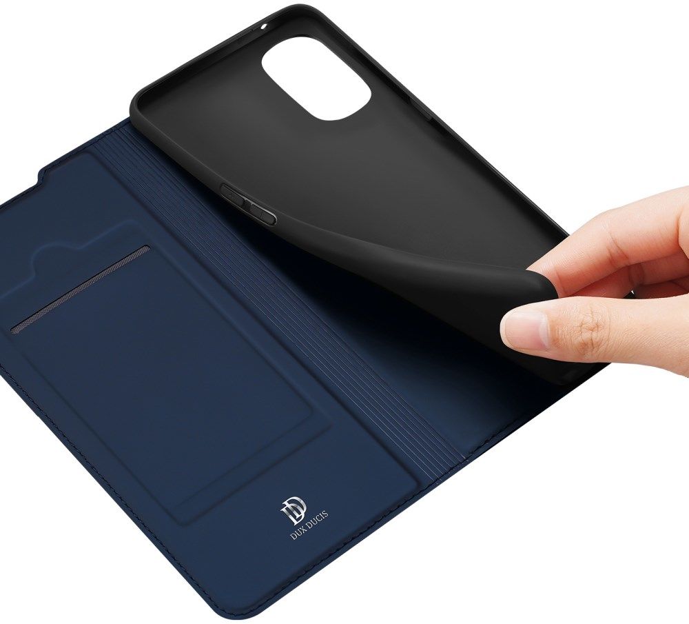 Dux Ducis Skin Pro Oppo Reno 8 Lite Hoesje Portemonnee Book Case Blauw afbeelding 7