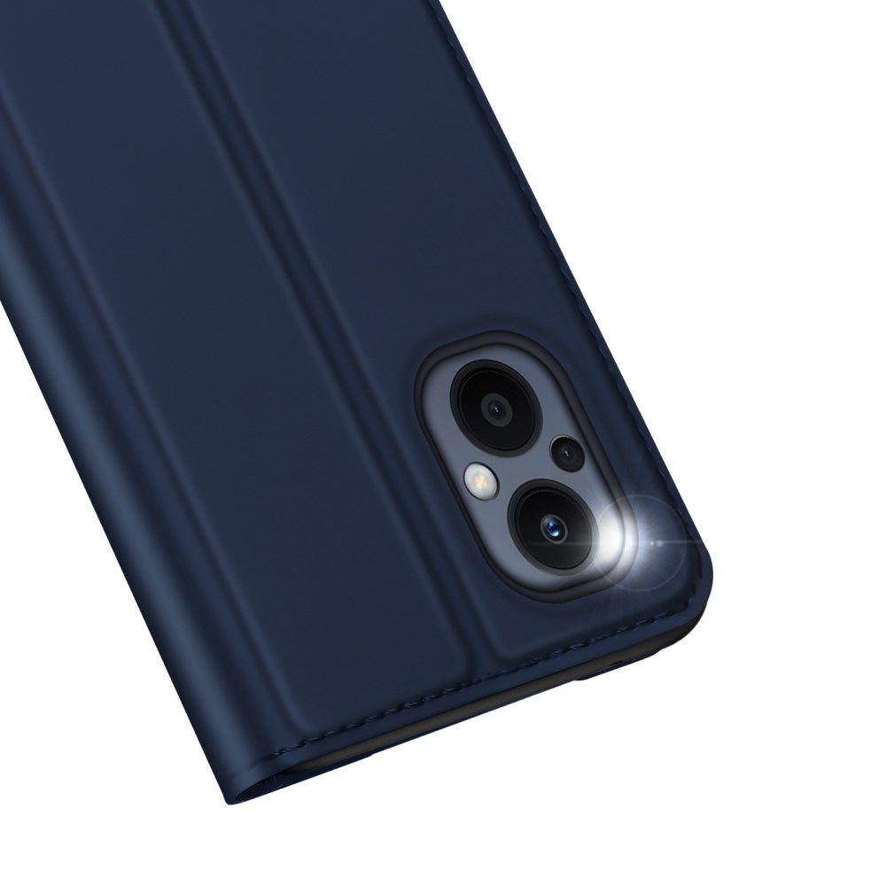 Dux Ducis Skin Pro Oppo Reno 8 Lite Hoesje Portemonnee Book Case Blauw afbeelding 9