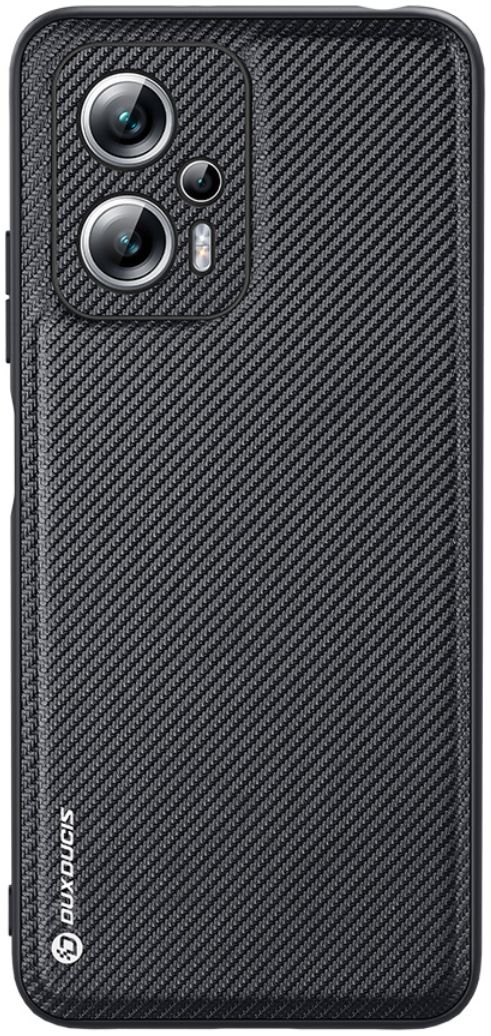 Dux Ducis Fino Series Xiaomi Poco X4 GT Hoesje Back Cover Zwart afbeelding 2