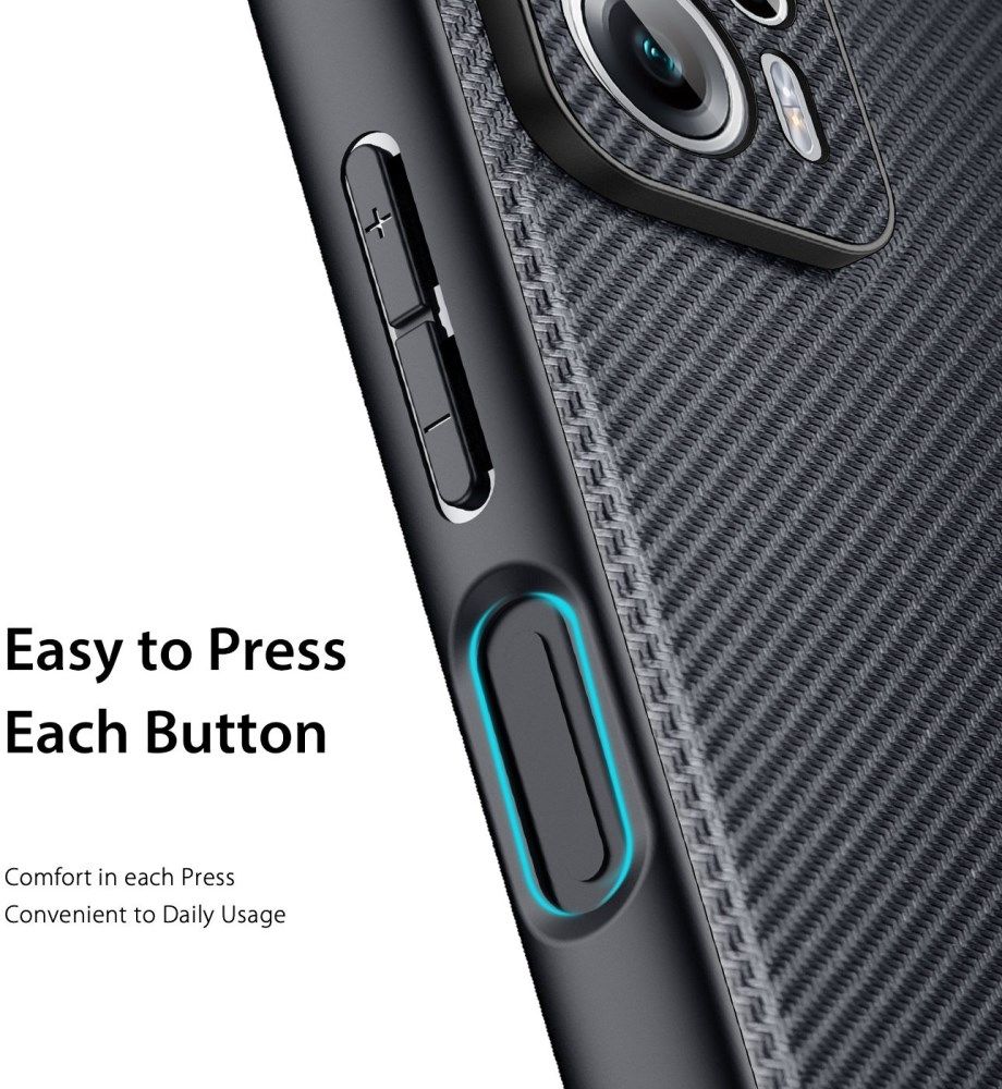 Dux Ducis Fino Series Xiaomi Poco X4 GT Hoesje Back Cover Zwart afbeelding 8