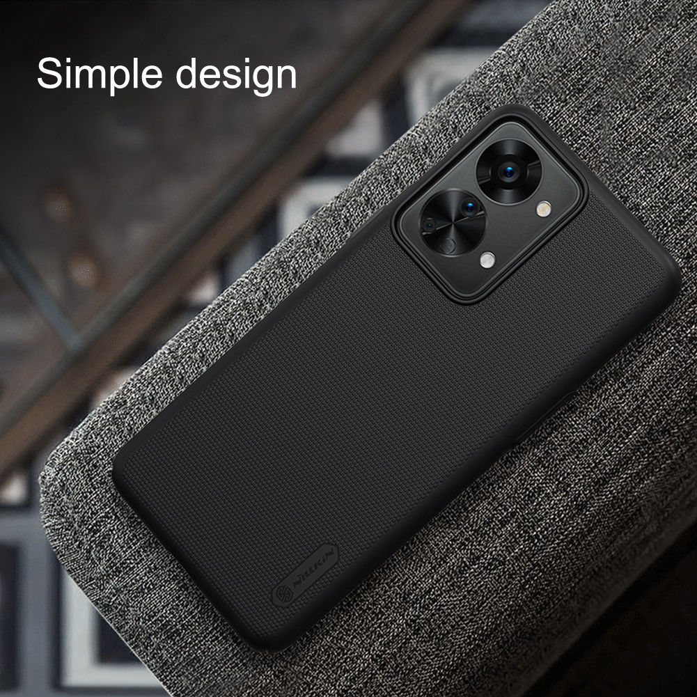 Nillkin Super Frosted Shield Pro OnePlus Nord 2T Hoesje Zwart afbeelding 6