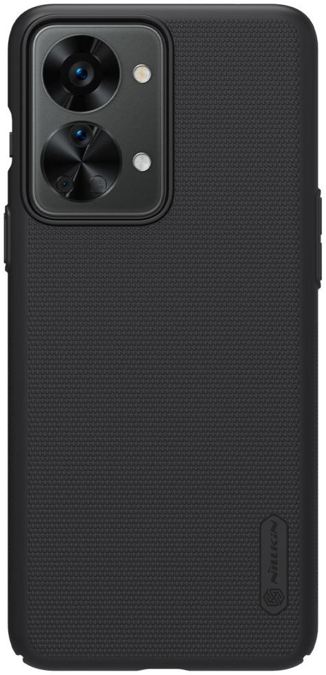 Nillkin Super Frosted Shield Pro OnePlus Nord 2T Hoesje Zwart afbeelding 1