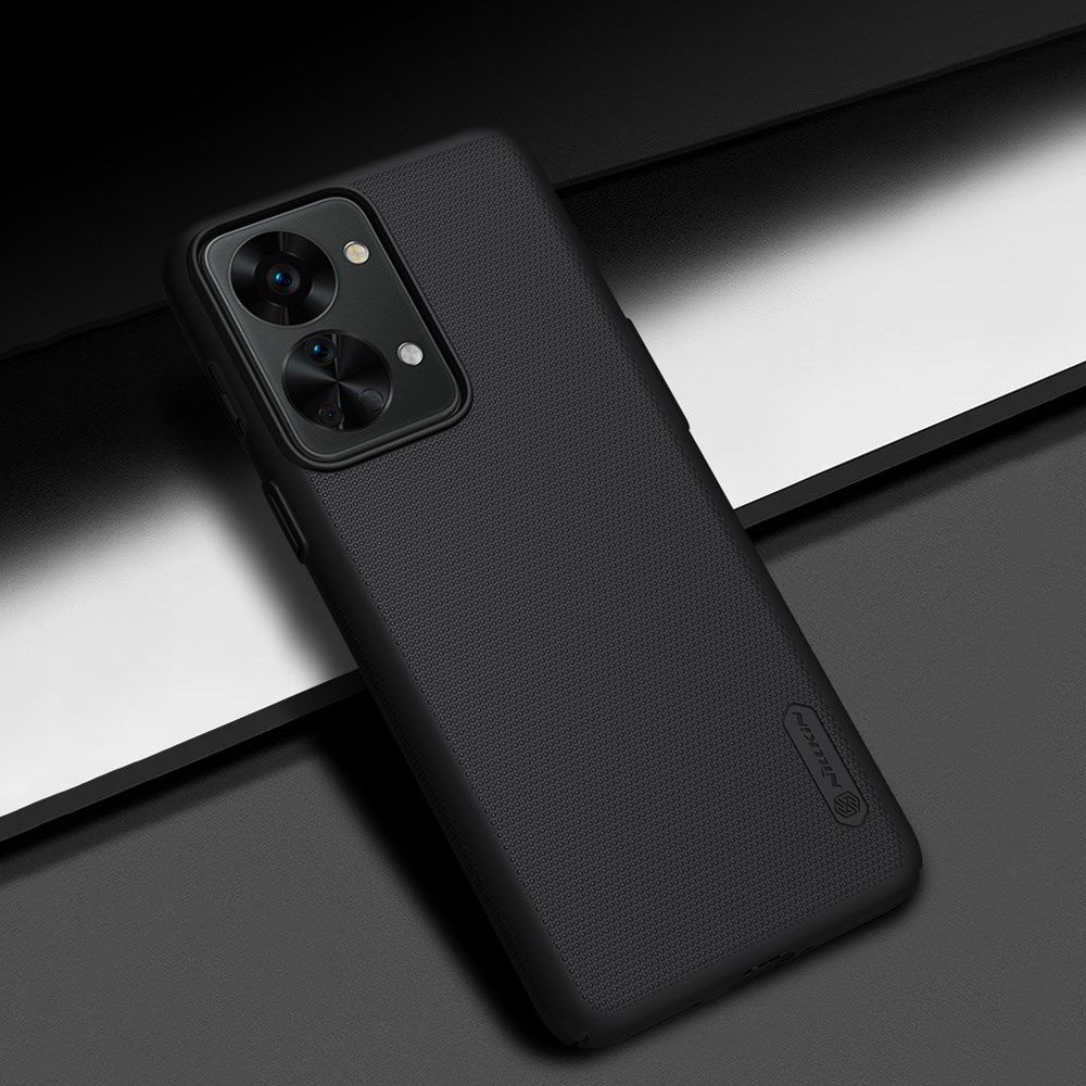 Nillkin Super Frosted Shield Pro OnePlus Nord 2T Hoesje Zwart afbeelding 4