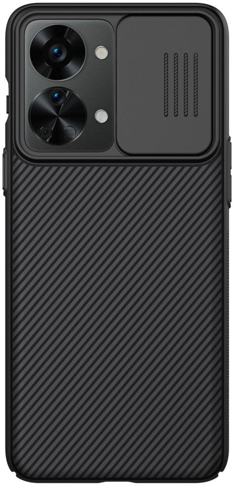 Nillkin CamShield OnePlus Nord 2T Hoesje met Camera Slider Zwart afbeelding 1