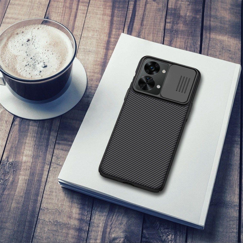 Nillkin CamShield OnePlus Nord 2T Hoesje met Camera Slider Zwart afbeelding 4