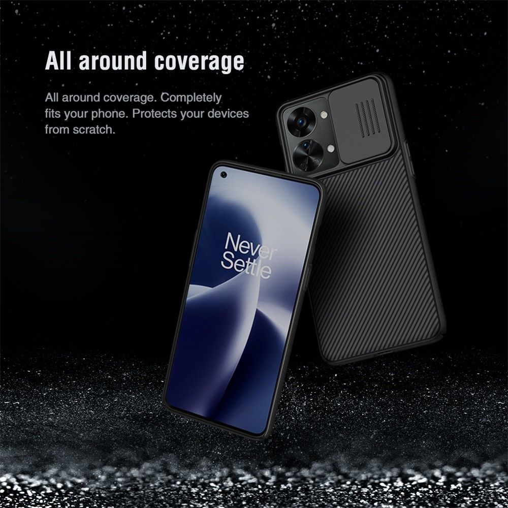 Nillkin CamShield OnePlus Nord 2T Hoesje met Camera Slider Blauw afbeelding 7