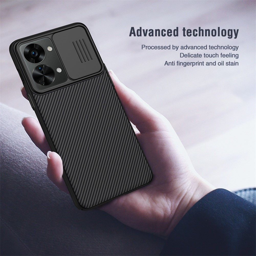 Nillkin CamShield OnePlus Nord 2T Hoesje met Camera Slider Blauw afbeelding 9