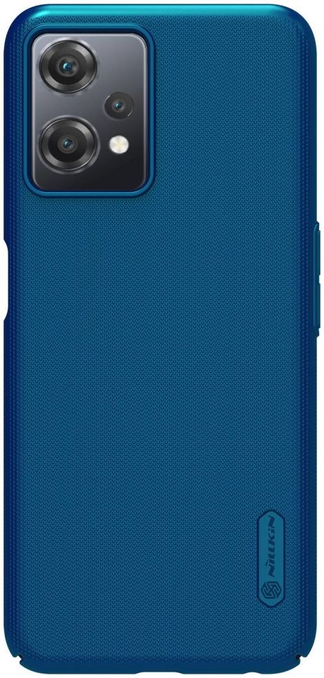 Nillkin Super Frosted Shield Pro OnePlus Nord CE 2 Lite Hoesje Blauw afbeelding 1
