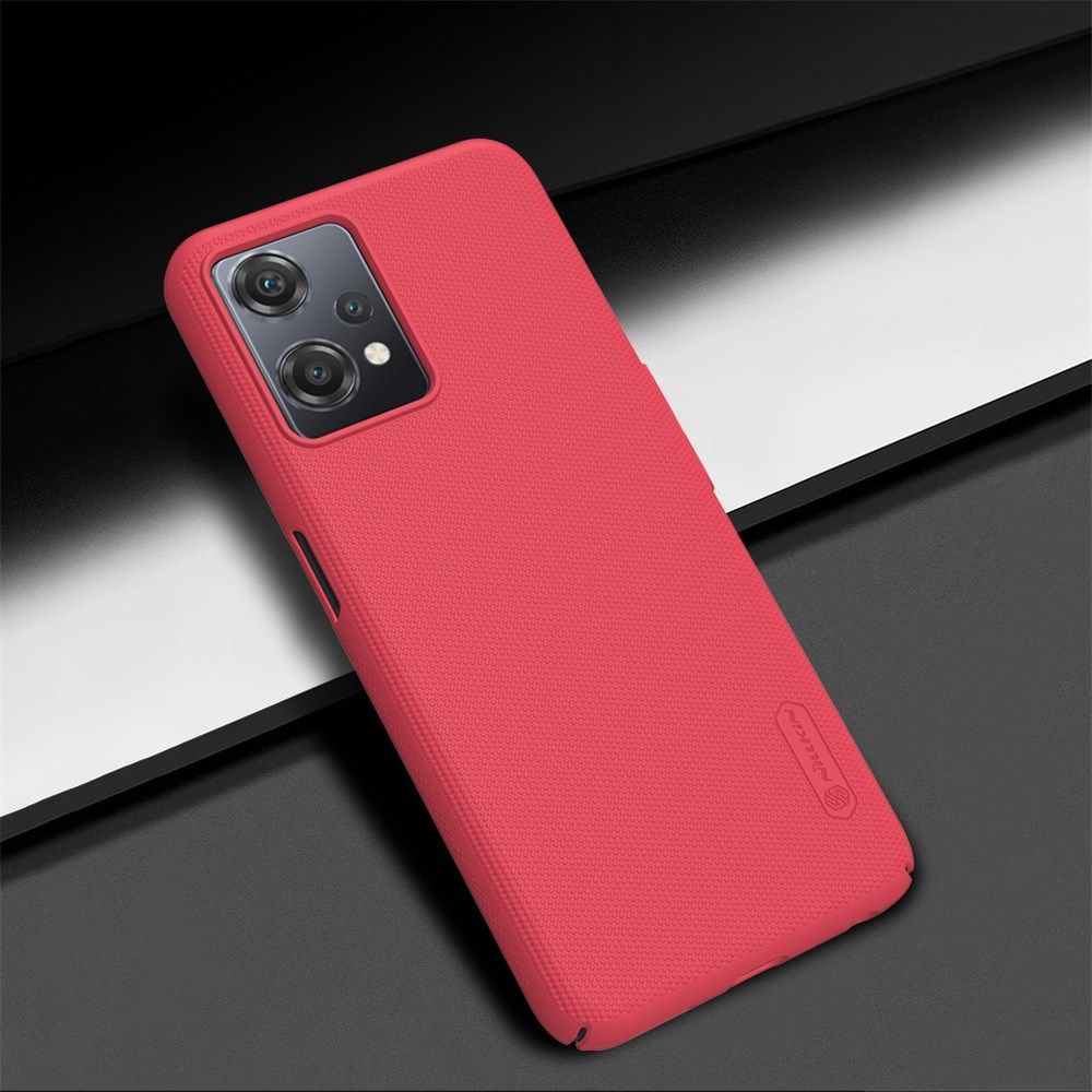 Nillkin Super Frosted Shield Pro OnePlus Nord CE 2 Lite Hoesje Rood afbeelding 3