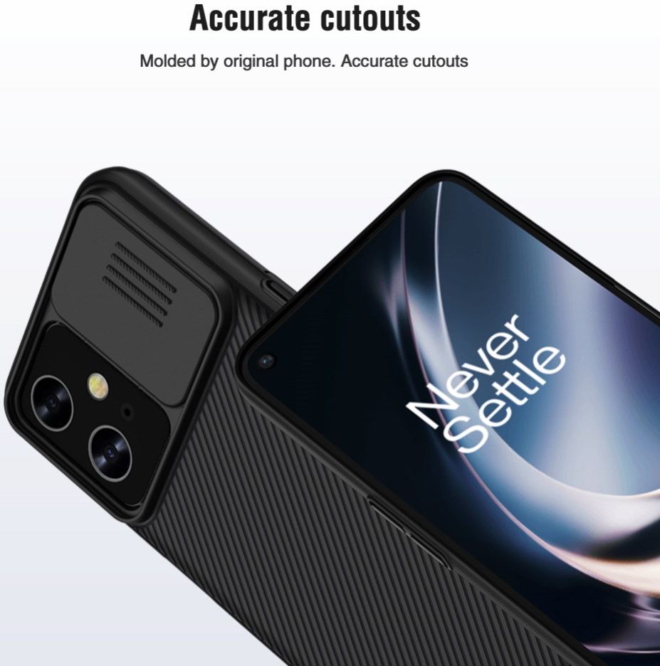 Nillkin CamShield OnePlus Nord CE 2 Lite Hoesje Camera Slider Blauw afbeelding 10