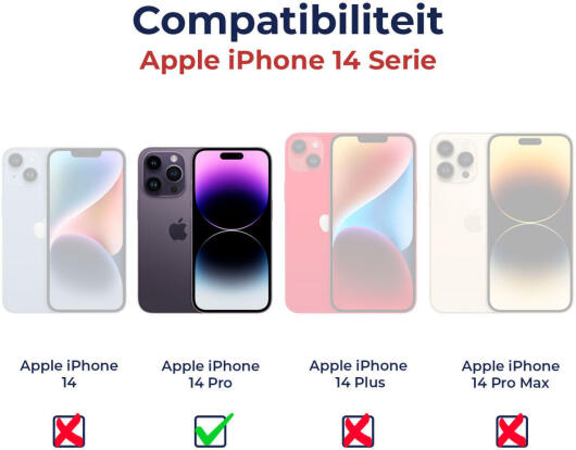 Apple iPhone 14 Pro Hoesje Siliconen Back Cover Zwart afbeelding 8