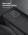 Apple iPhone 14 Pro Hoesje Siliconen Back Cover Zwart afbeelding 4