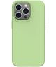 Apple iPhone 14 Pro Max Hoesje Siliconen Back Cover Groen