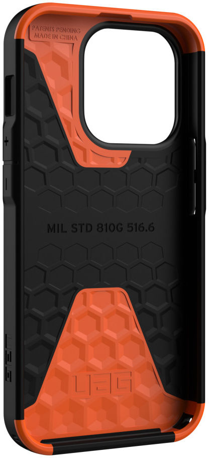 Urban Armor Gear Civilian Apple iPhone 14 Pro Hoesje Zwart afbeelding 13